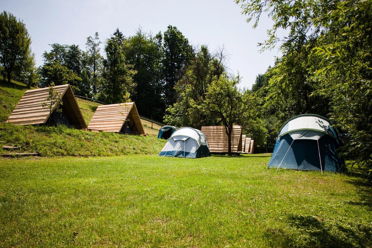 Camping Naturplac Na Skali Ljubno Exterior foto