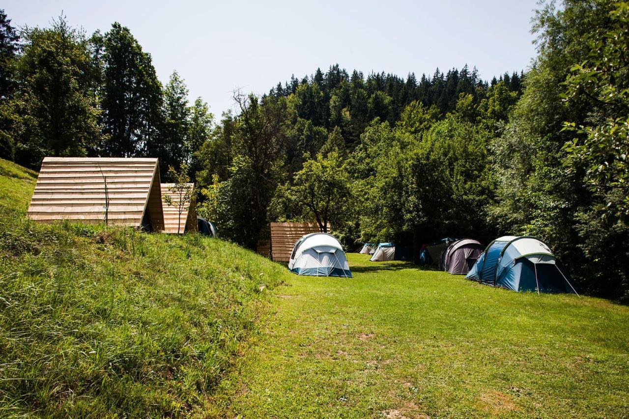 Camping Naturplac Na Skali Ljubno Exterior foto
