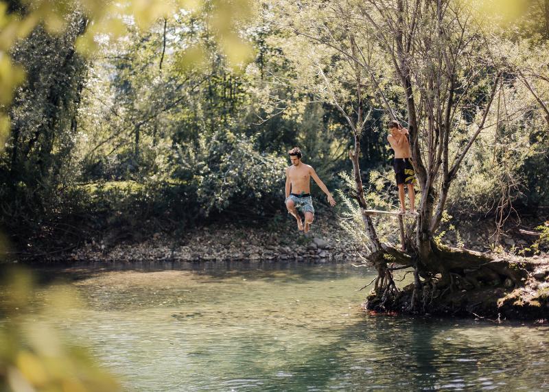 Camping Naturplac Na Skali Ljubno Exterior foto