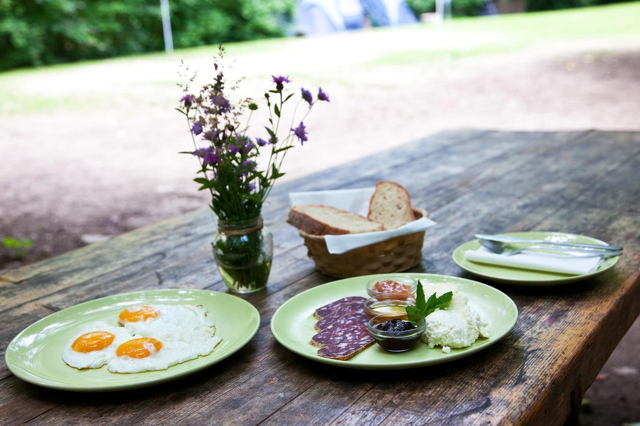 Camping Naturplac Na Skali Ljubno Exterior foto